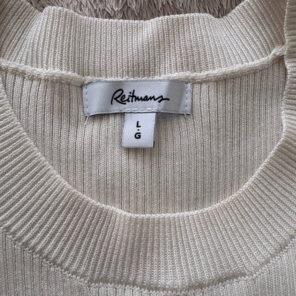 Reitmans Ivory Knit Top - Picture 2 of 6